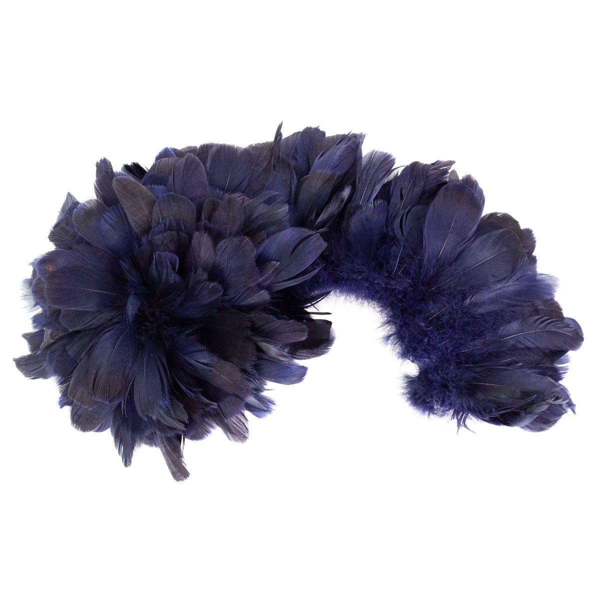 Goose Nagorie Dyed Feathers -Navy