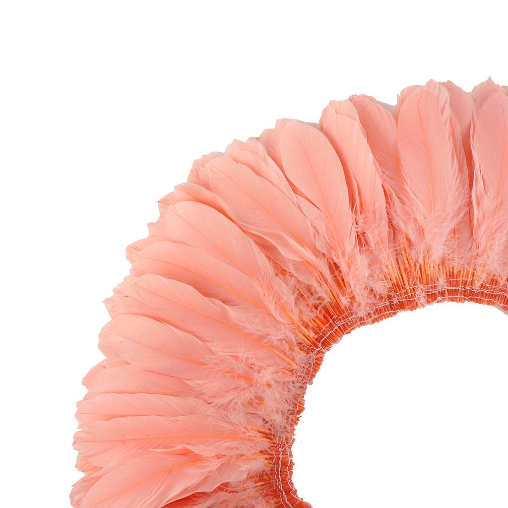 Goose Parried Pallets Dyed 0.50YD Apricot Blush