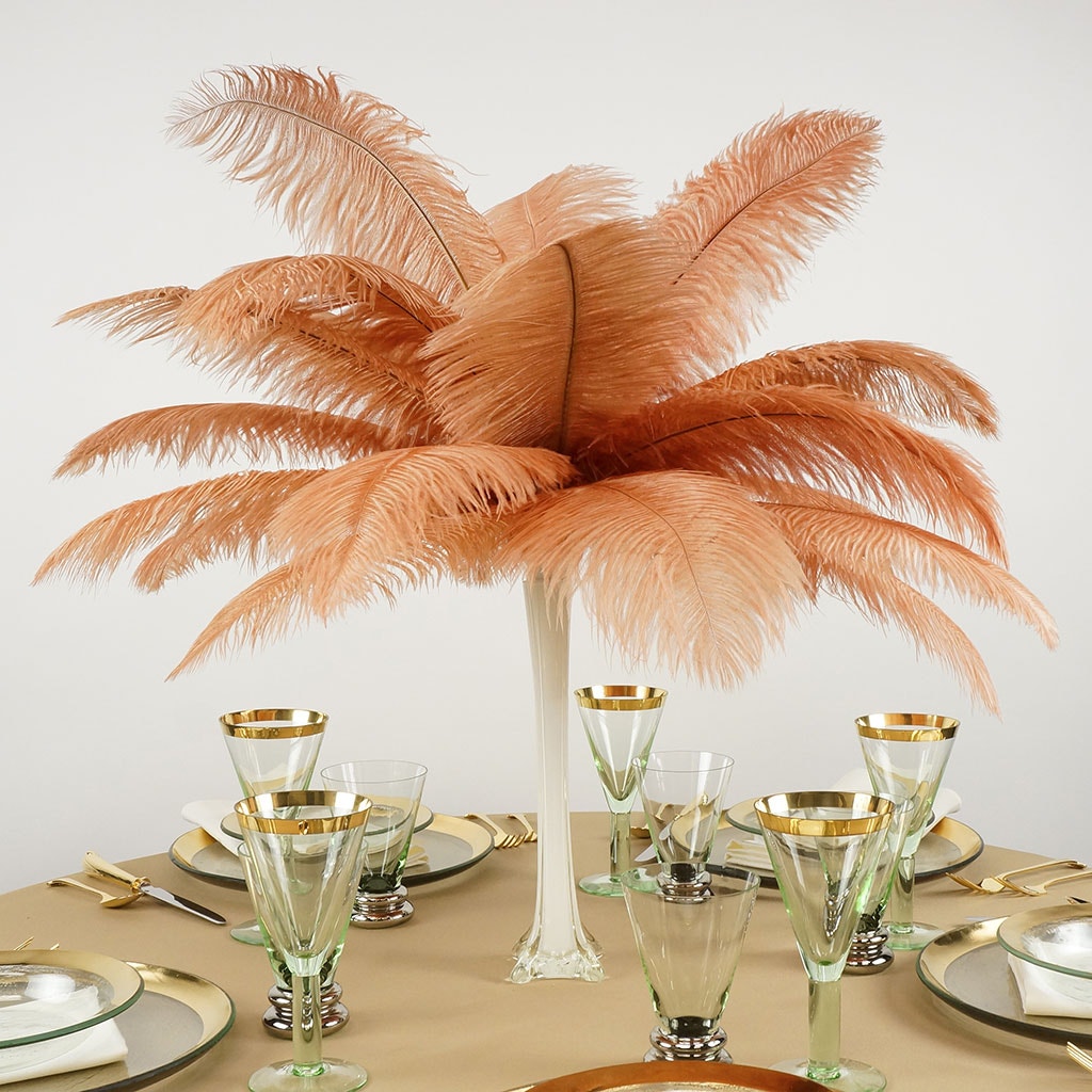 Ostrich Feathers 13-16" Drabs - Cinnamon