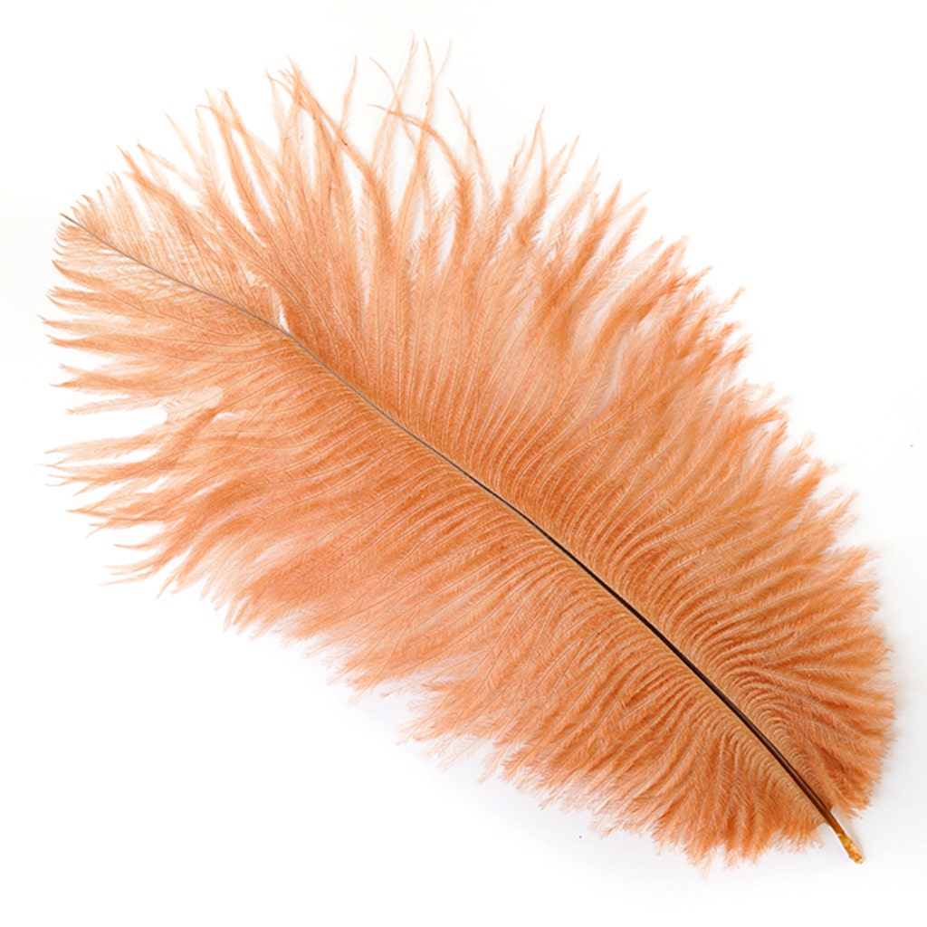 Ostrich Feathers 9-12" Drabs -  Cinnamon