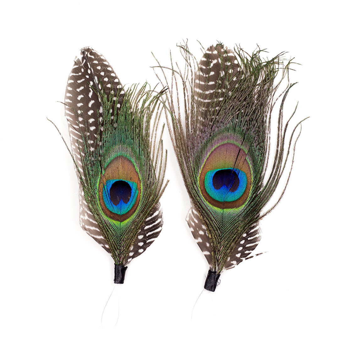 Hat Trim 4-5 inch   2PC PKG --Natural
