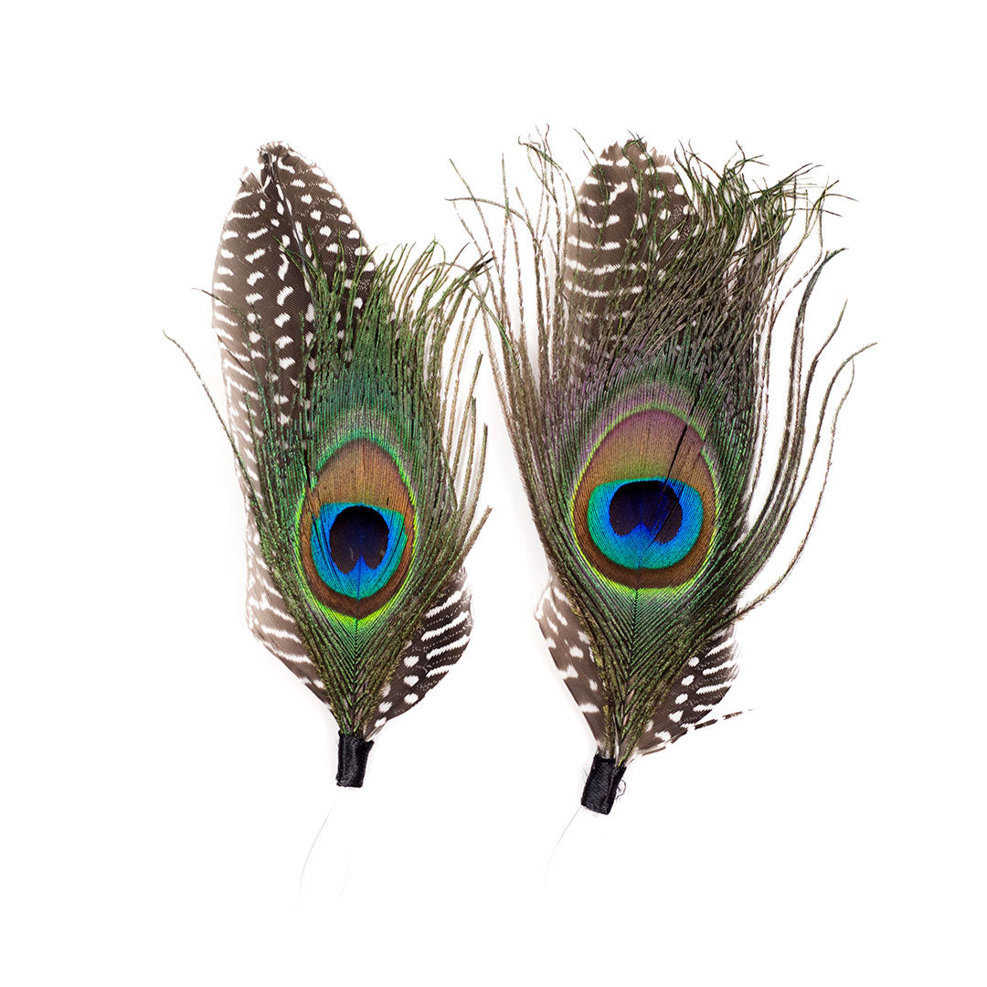 Hat Trim 4-5 inch   2PC PKG --Natural