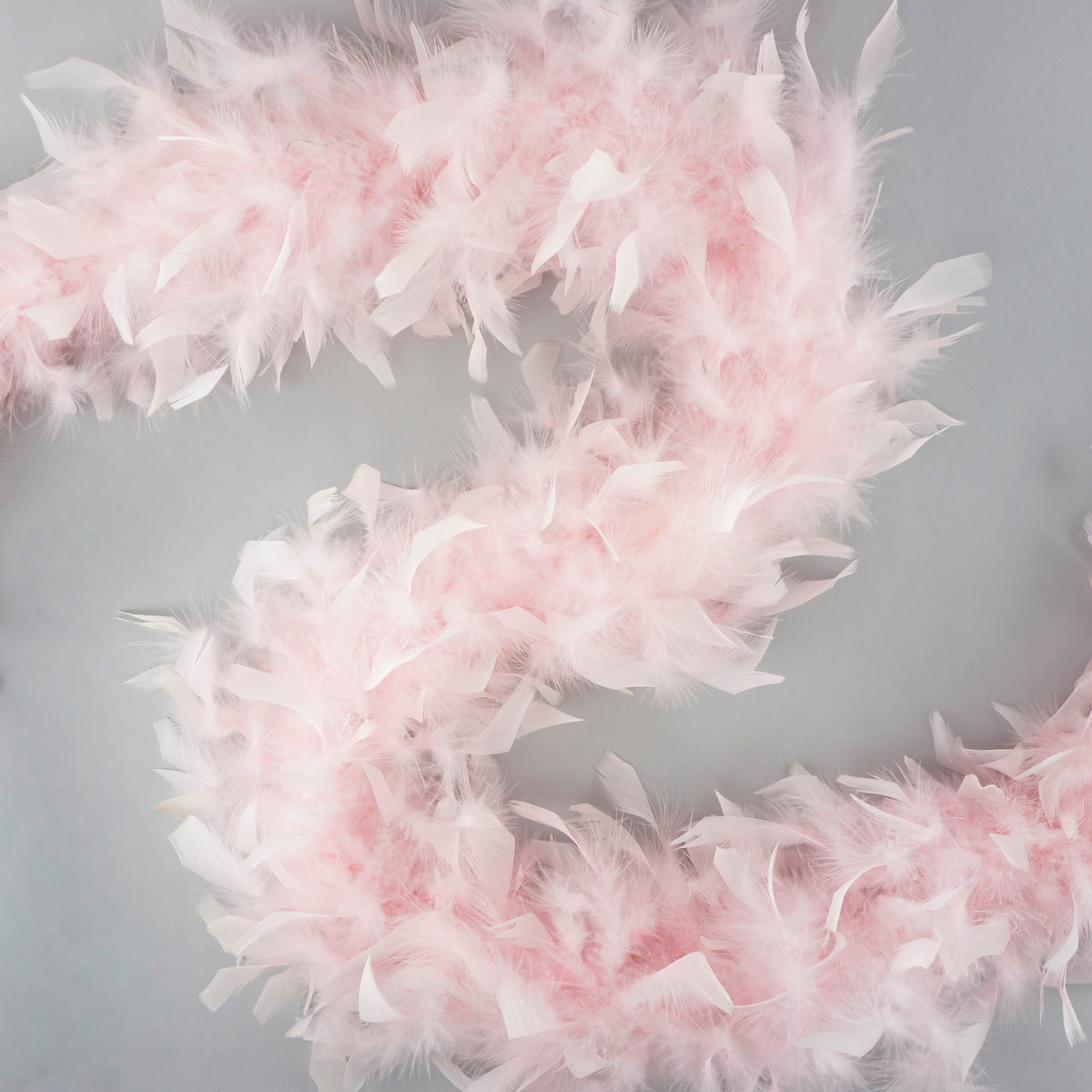 Chandelle Feather Boa - Medium Weight - Light Pink