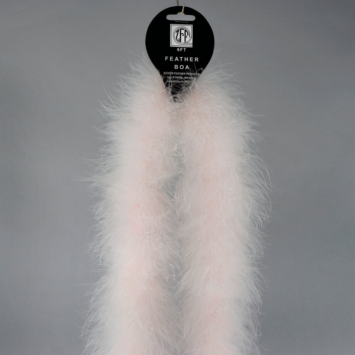 Full Marabou Feather Boa - Light Pink