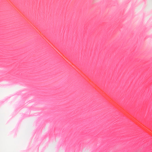 Ostrich Feathers 9-12" Drabs - Pink Orient
