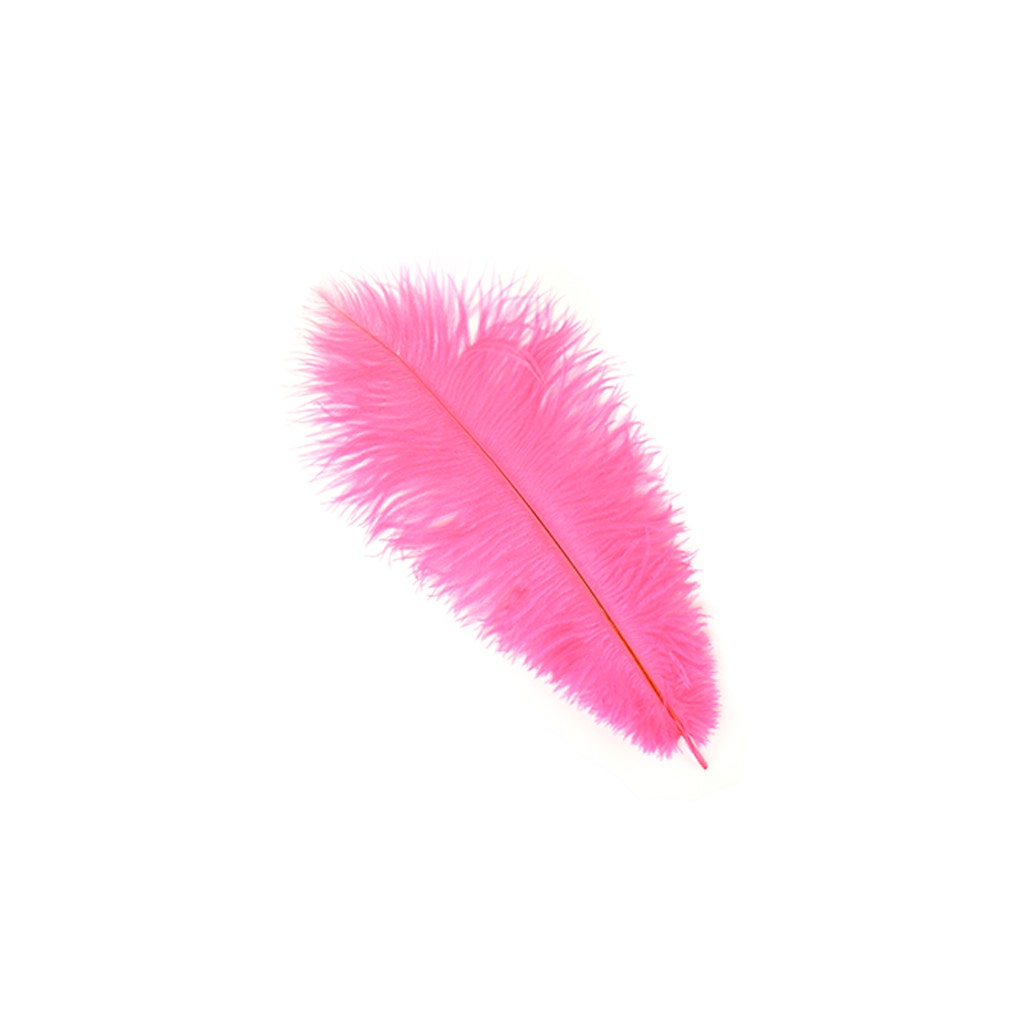 Ostrich Feathers 9-12" Drabs - Pink Orient