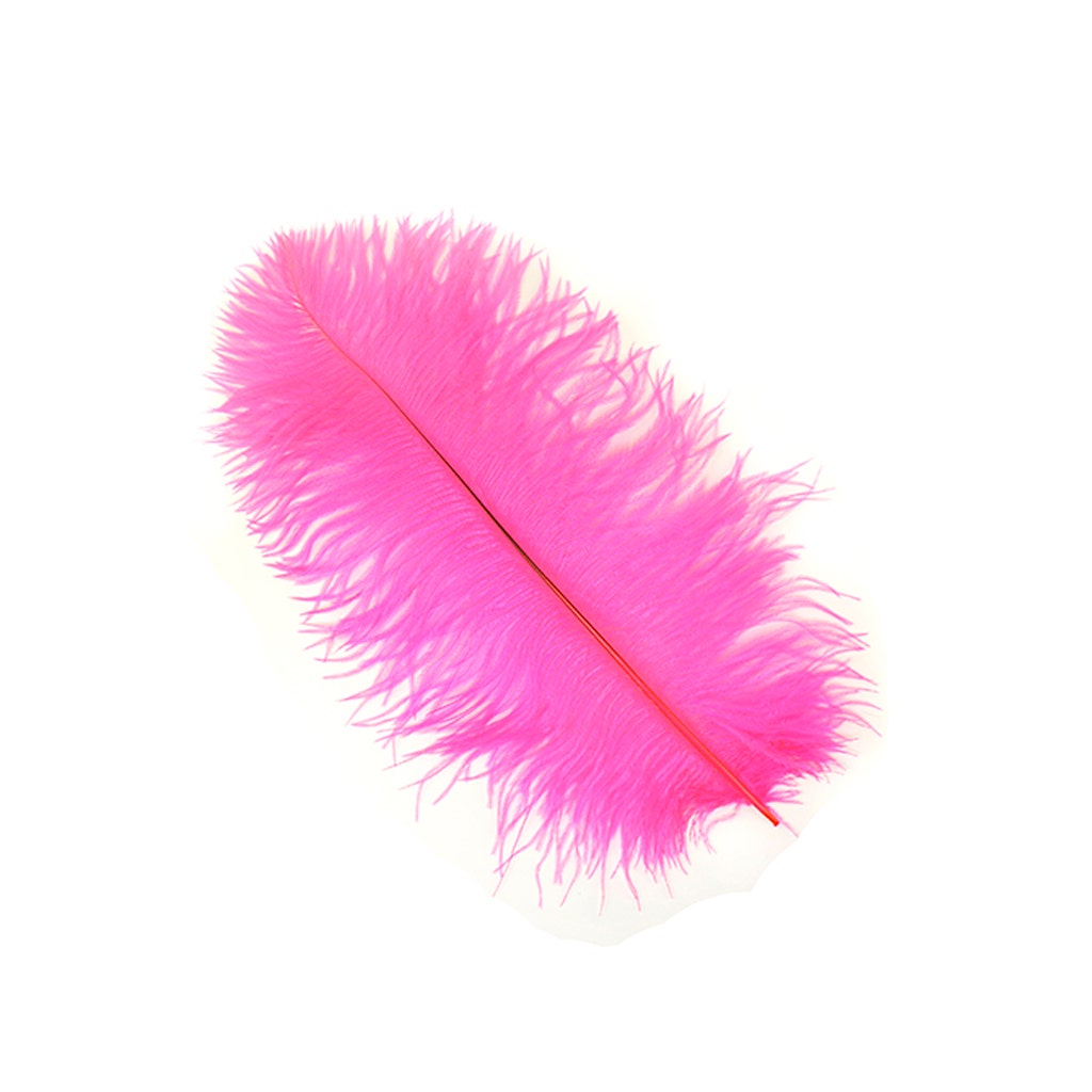Ostrich Feathers 13-16" Drabs - Pink Orient