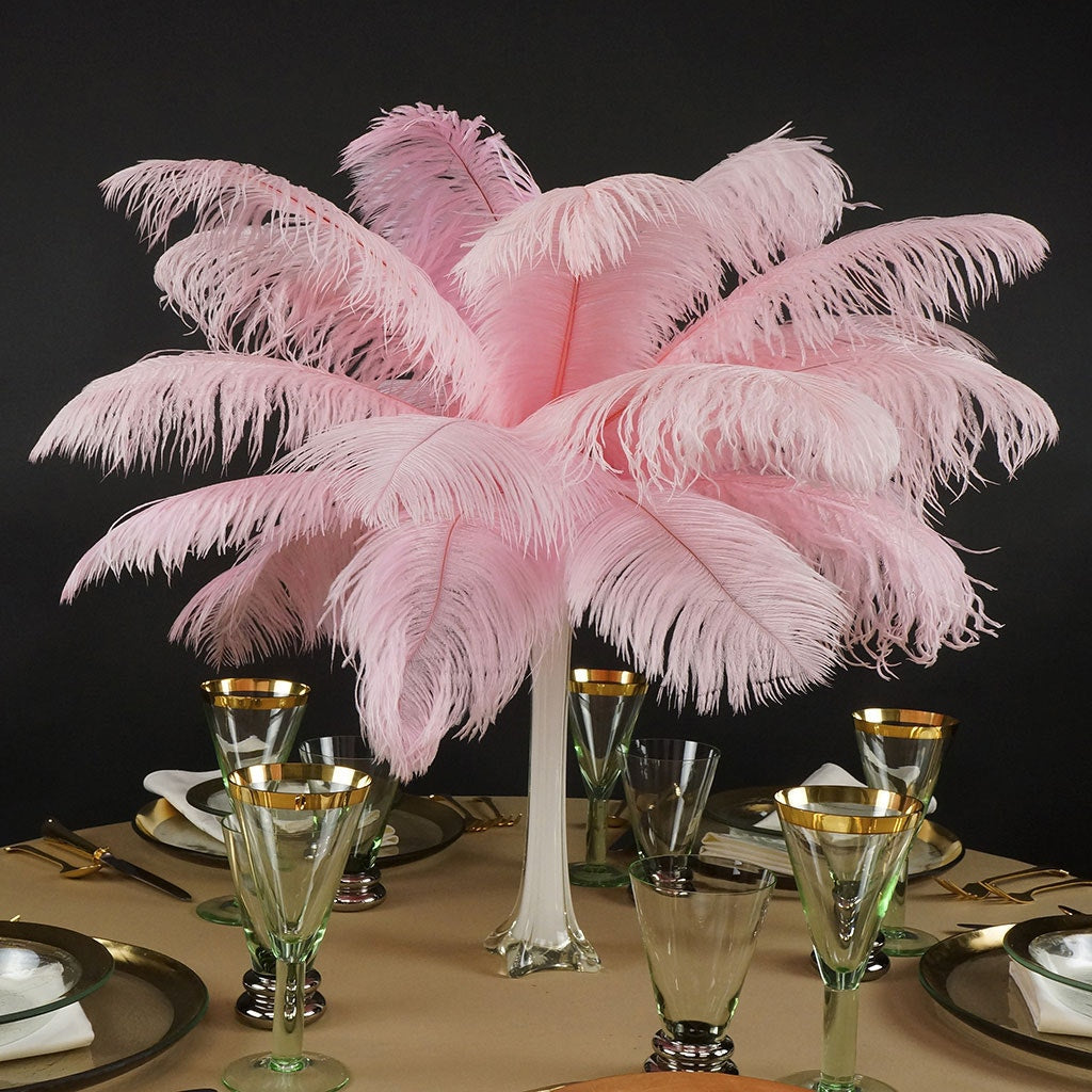 Ostrich Feathers 13-16" Drabs - Candy Pink