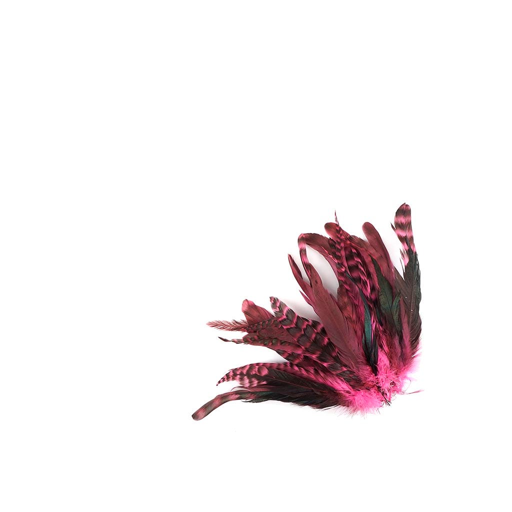 Rooster Coque Tails-Chinchilla Pink Orient