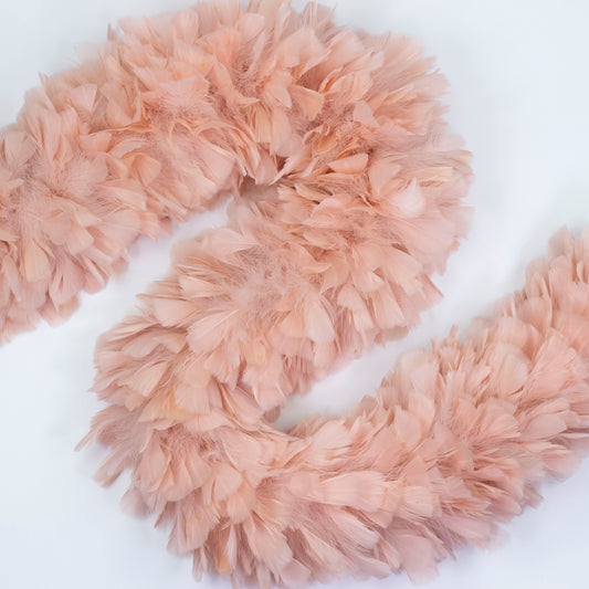 Turkey Boas Solid Colors -Champagne