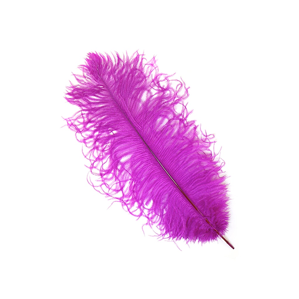 Ostrich Feathers 13-16" Drabs - Very Berry