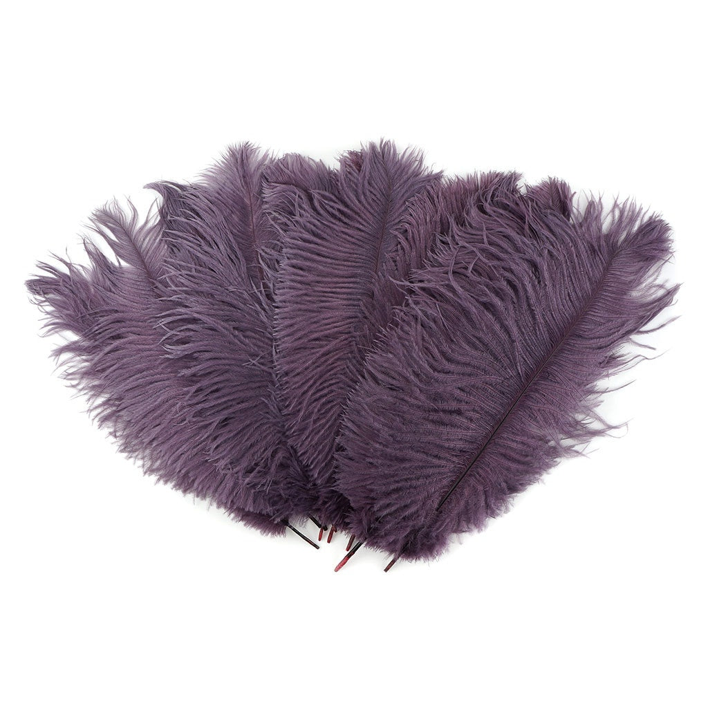 Ostrich Feathers 13-16" Drabs - Amethyst