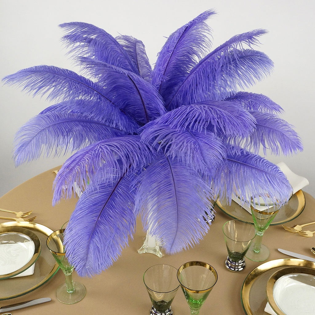 Ostrich Feathers 13-16" Drabs - Lavender