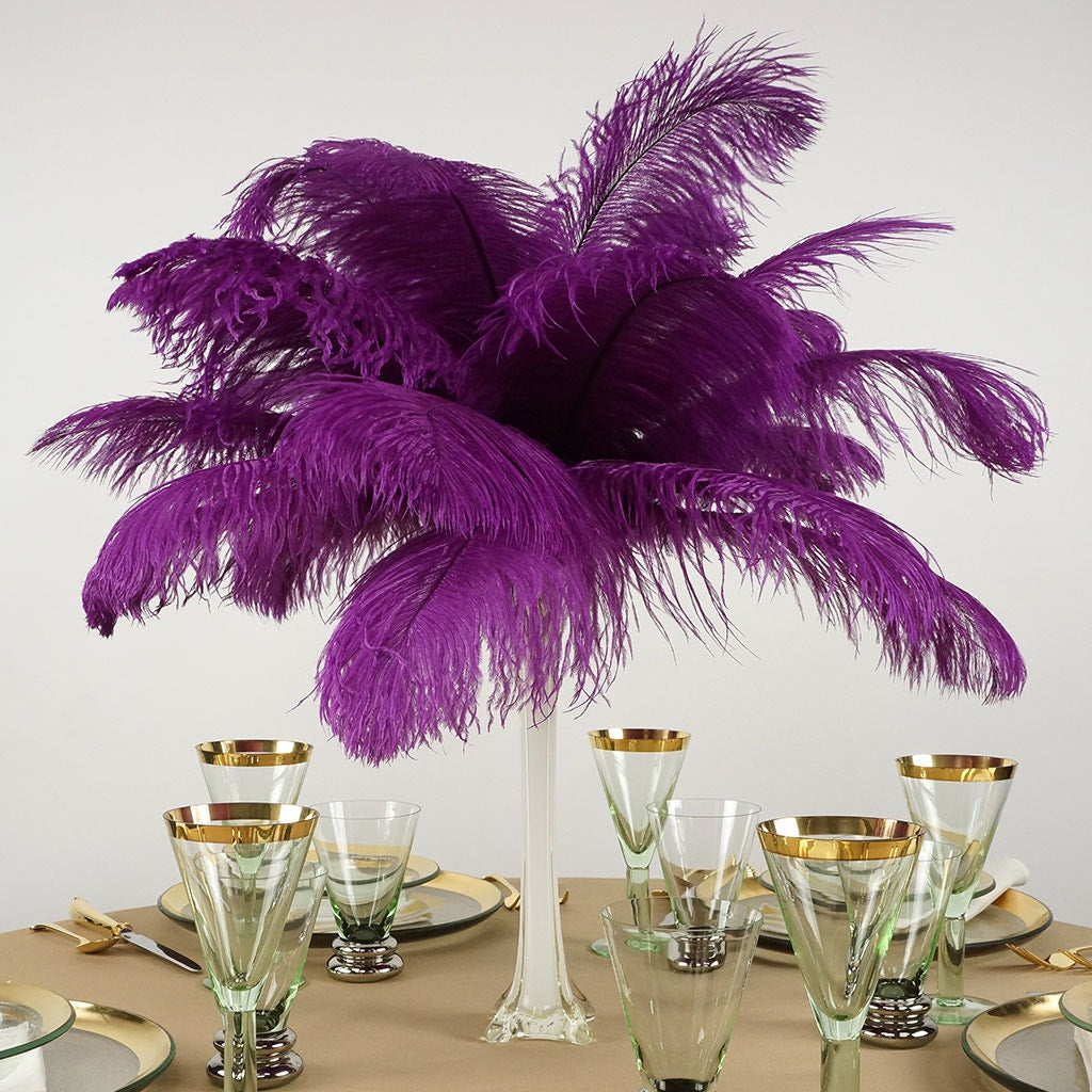 Ostrich Feathers 13-16" Drabs - Very Berry