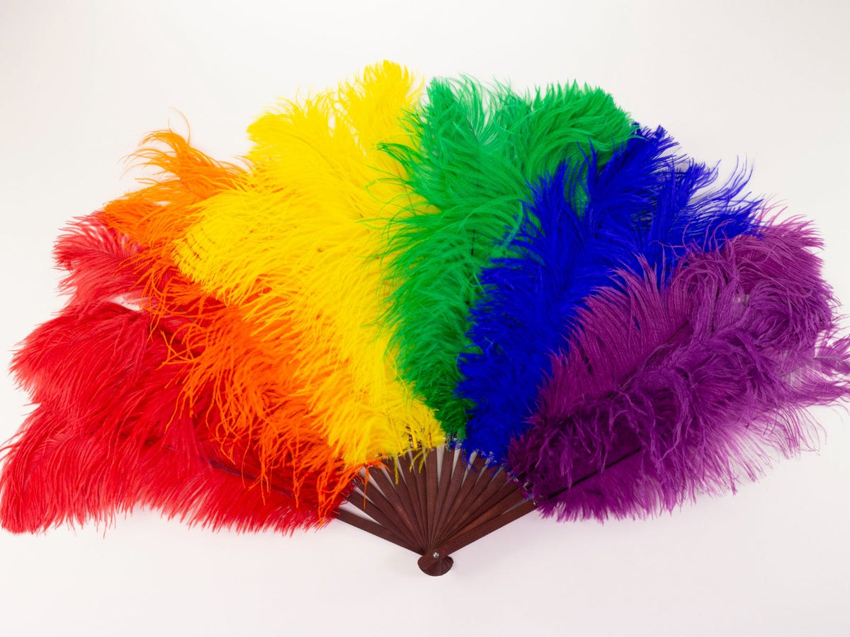Rainbow Pride Fan