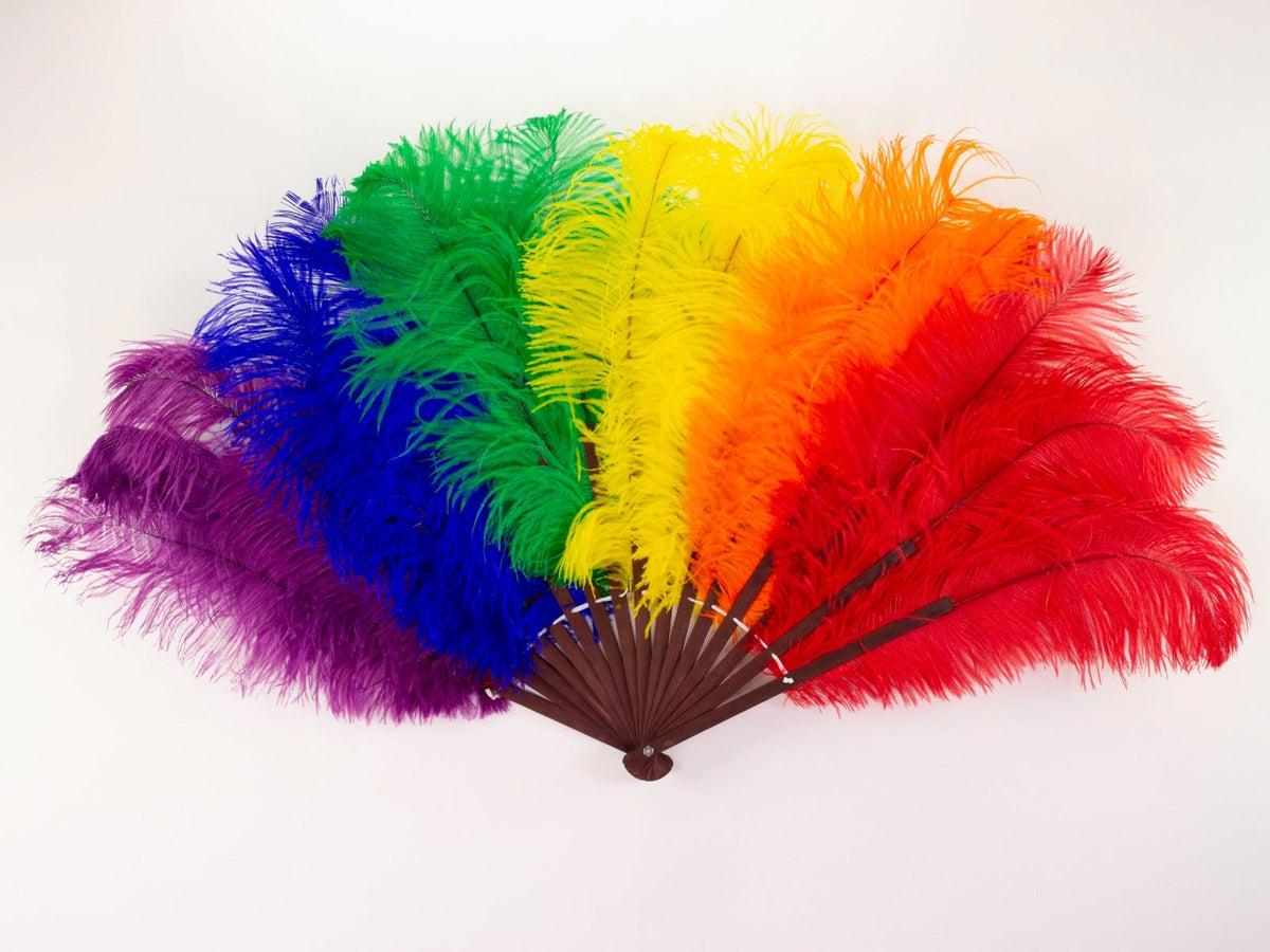 Rainbow Pride Fan