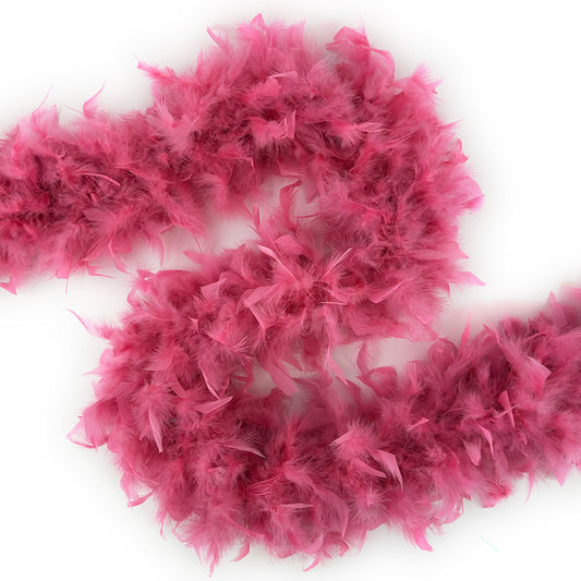 Chandelle Feather Boa - Medium Weight - Raspberry Sorbet