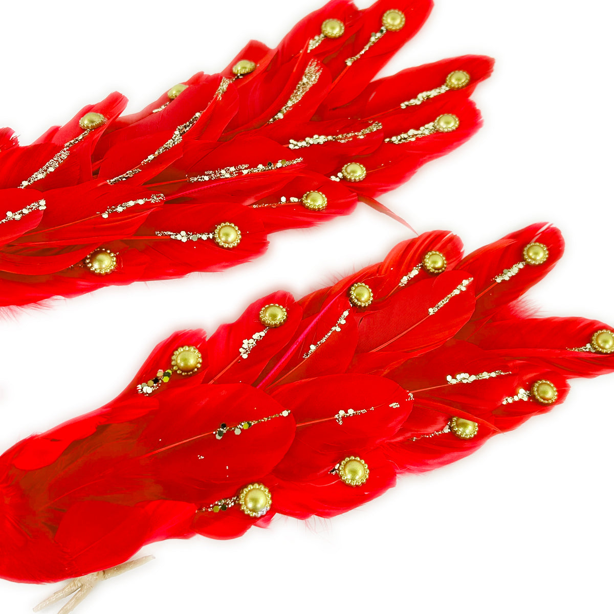 Red Peacock Ornament