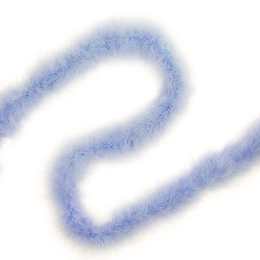 Marabou Boas Solid Colors - Sky Blue - 2.5" X 2YRDS