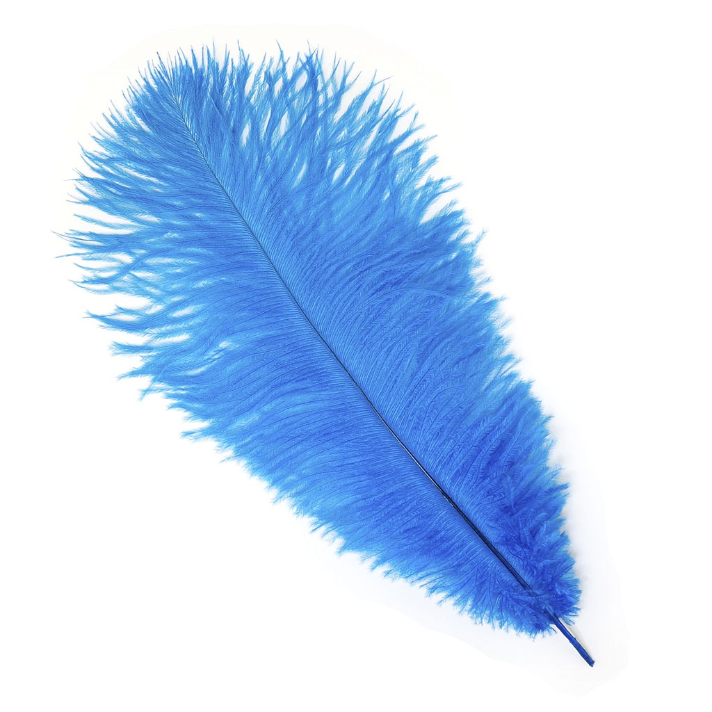Ostrich Feathers 13-16" Drabs - Dark Turquoise