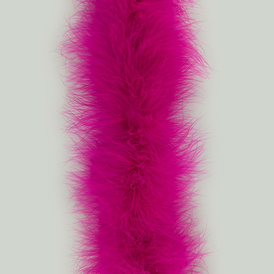 Full Marabou Feather Boa - Very Berry