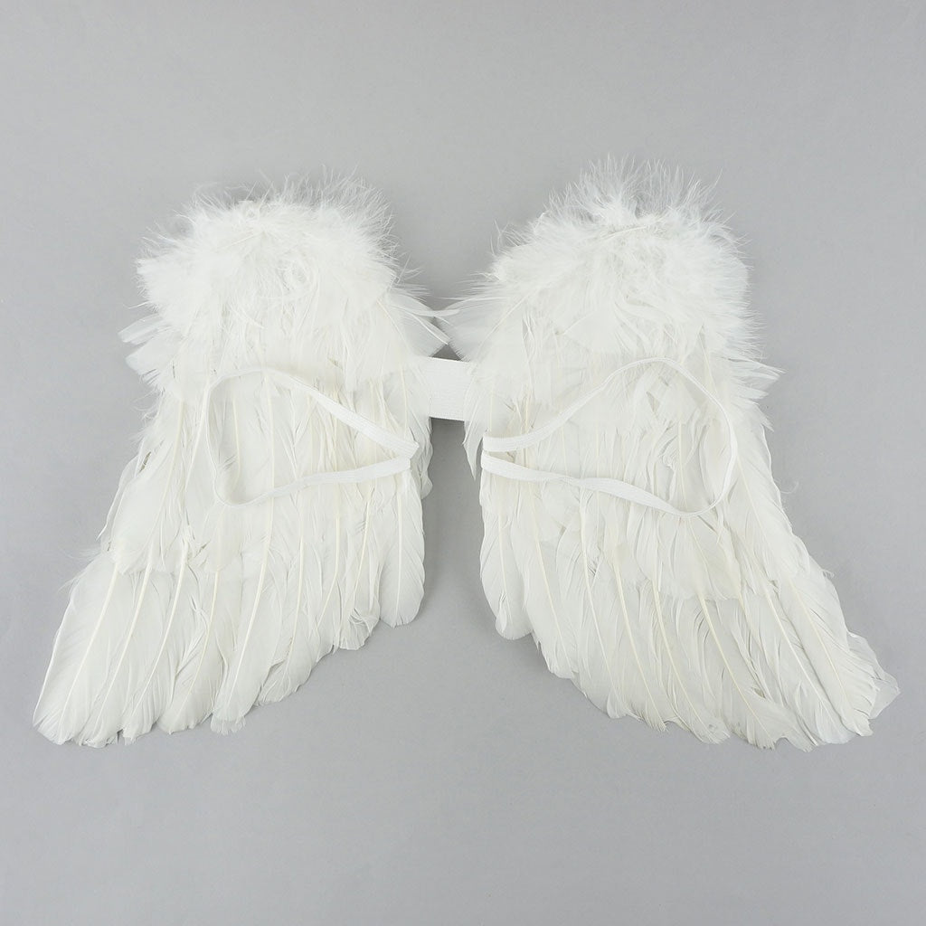 Small Angel Feather Costume Wing - Kids Halloween Costume and Cosplay Dress Up