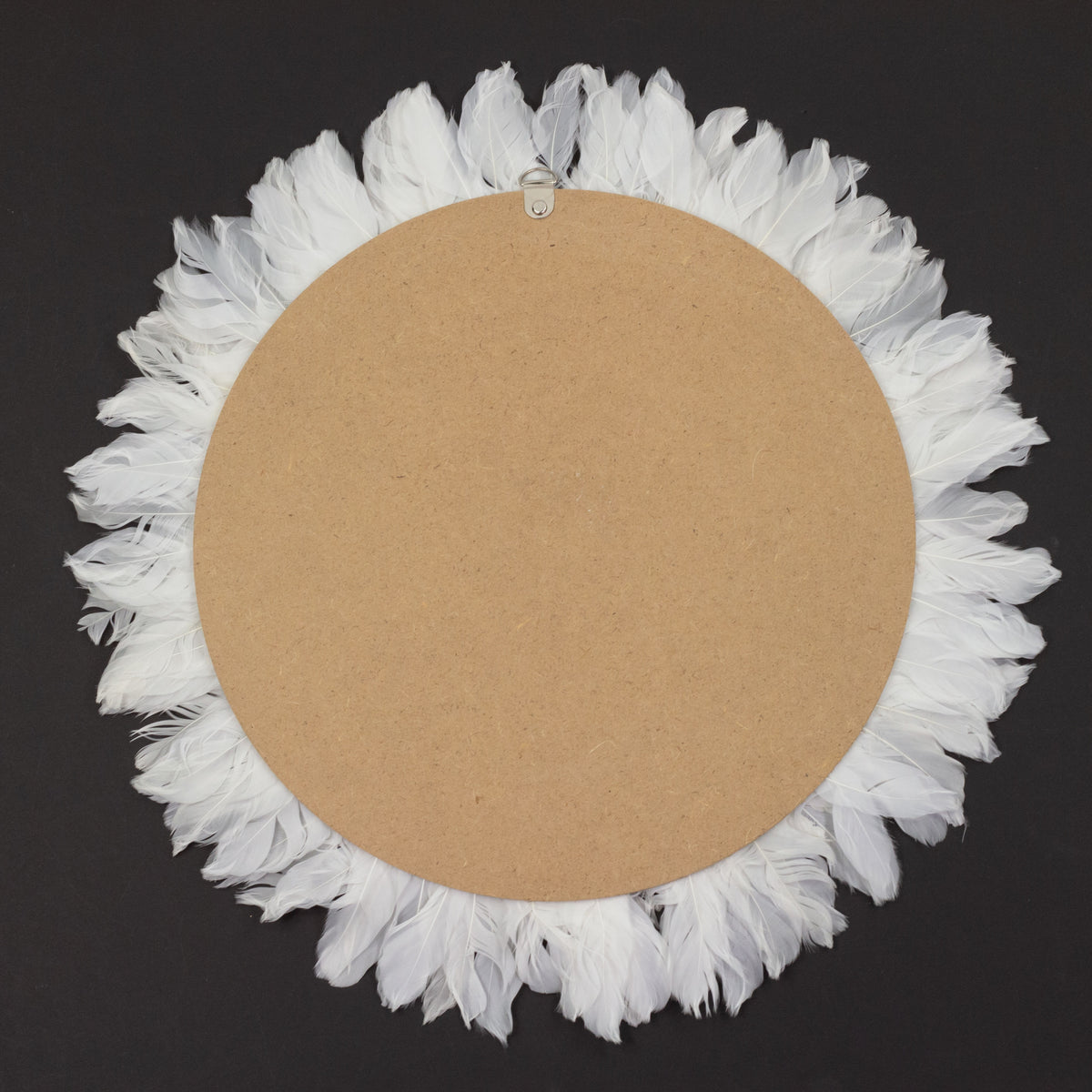 Wall Decor Mirror With Macrame