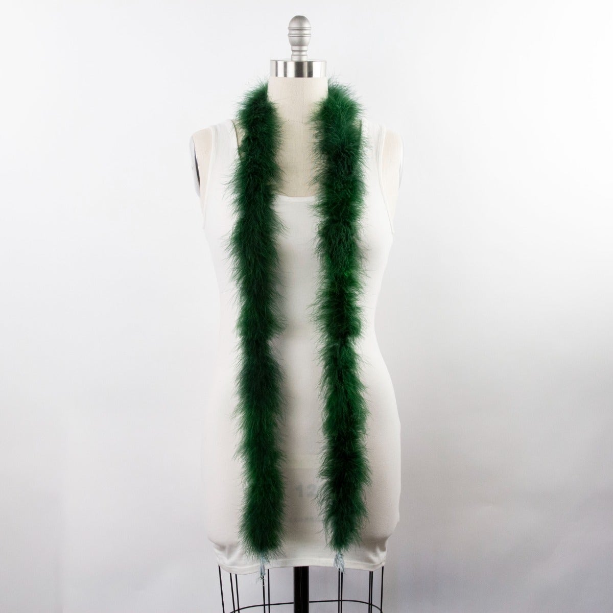 Marabou Feather Boa - Mediumweight - Forest Green