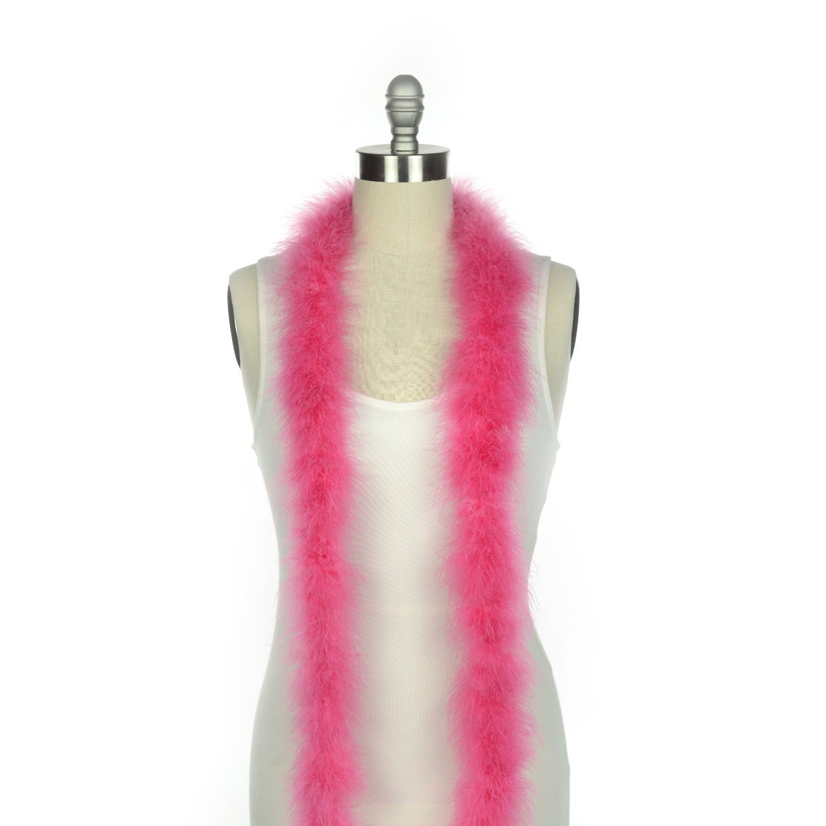 Marabou Feather Boa - Mediumweight - Raspberry Sorbet