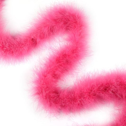Marabou Feather Boa - Mediumweight - Raspberry Sorbet