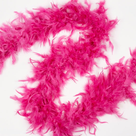 Chandelle Feather Boa - Lightweight - Raspberry Sorbet