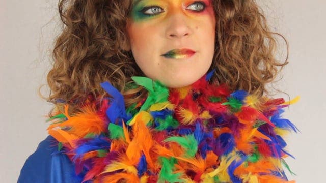 Chandelle Feather Boa - Heavyweight - Sectional - Rainbow