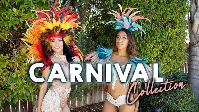 Feather Headdress Mask-Dyed Yellow