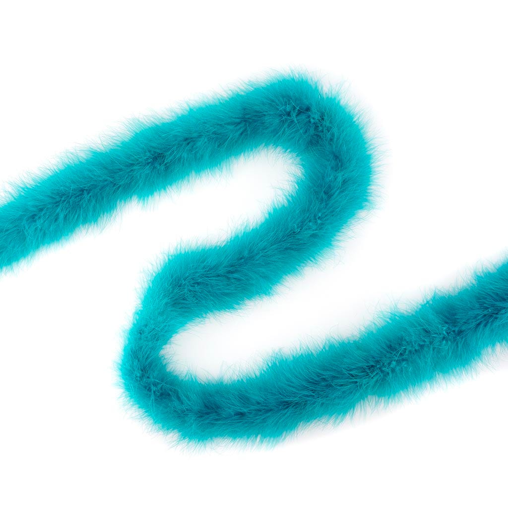 Marabou Feather Boa - Mediumweight - Dark Aqua