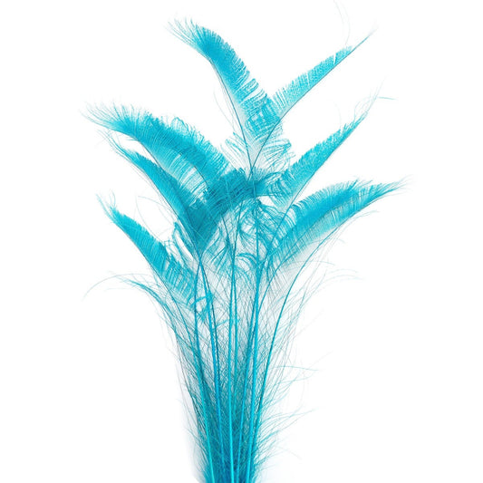 Peacock Swords Bleached/Dyed - Dark Aqua