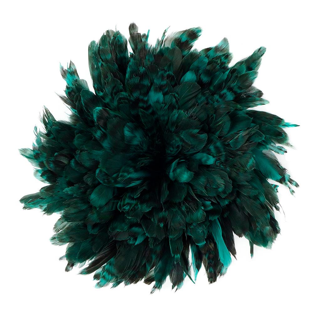 Rooster Coque Tails-Chinchilla 1YD Dark Aqua