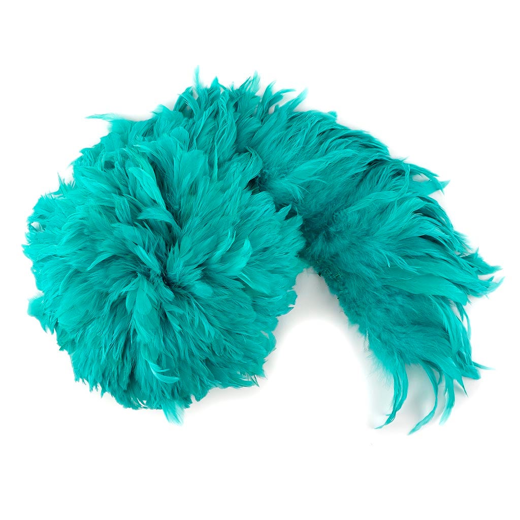Rooster Schlappen-Dyed Ginger 1YD Aquamarine