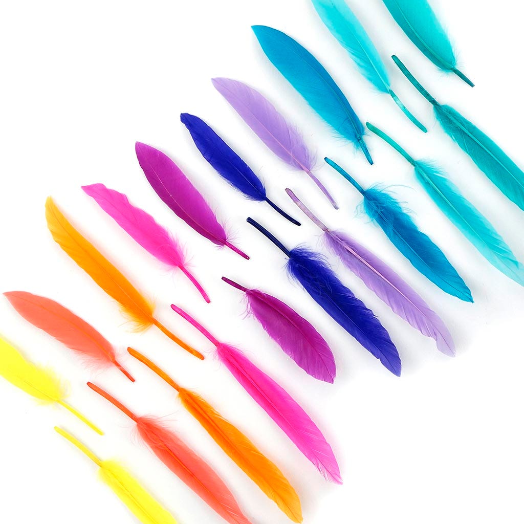 Loose Duck Cosse Mix Dyed CONFETTI
