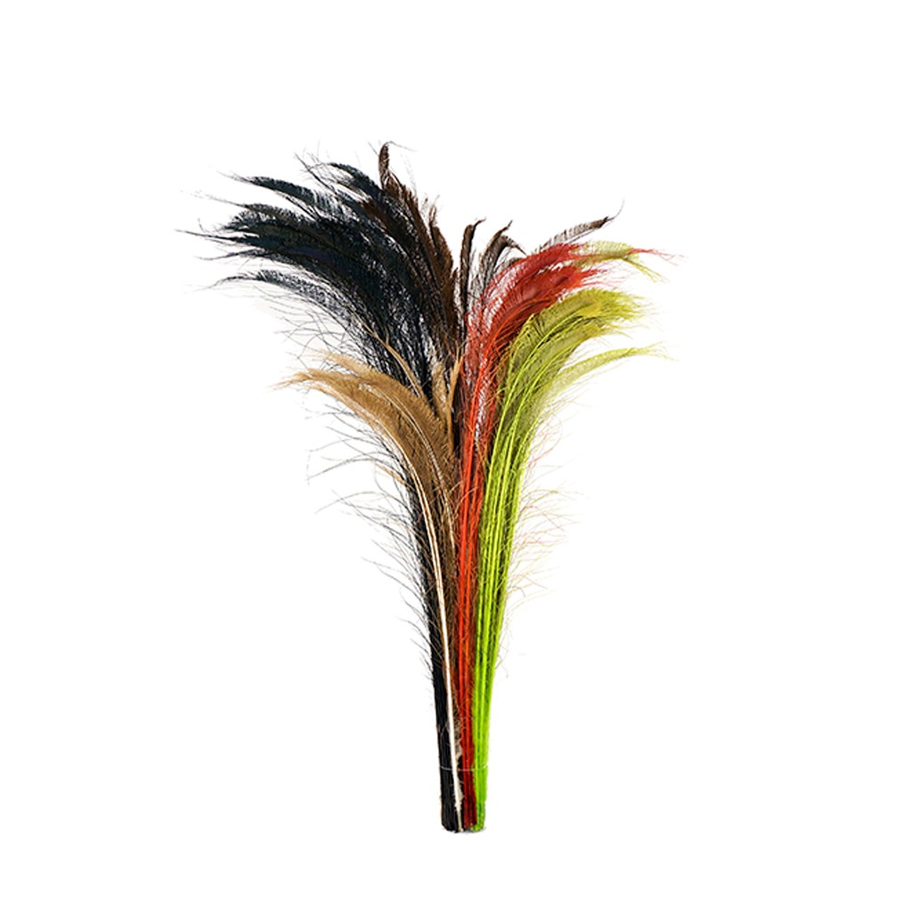 Peacock Swords Bleach Mix Dyed - Vintage Mix