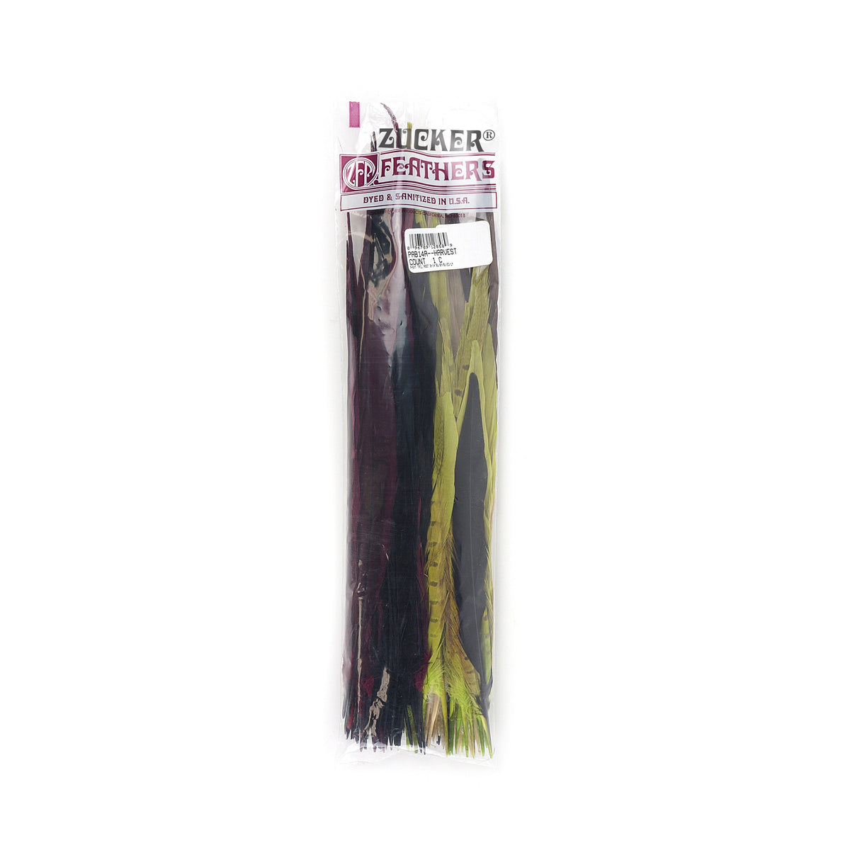 Assorted Pheasant Tails Mix Dyed - Harvest Mix