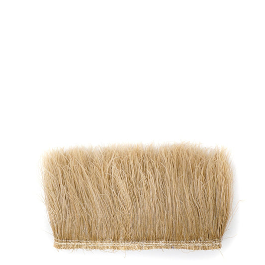 Peacock Flu (Herl) Bleached - Dyed Feathers [{WEDDING CENTERPIECES}] - Beige