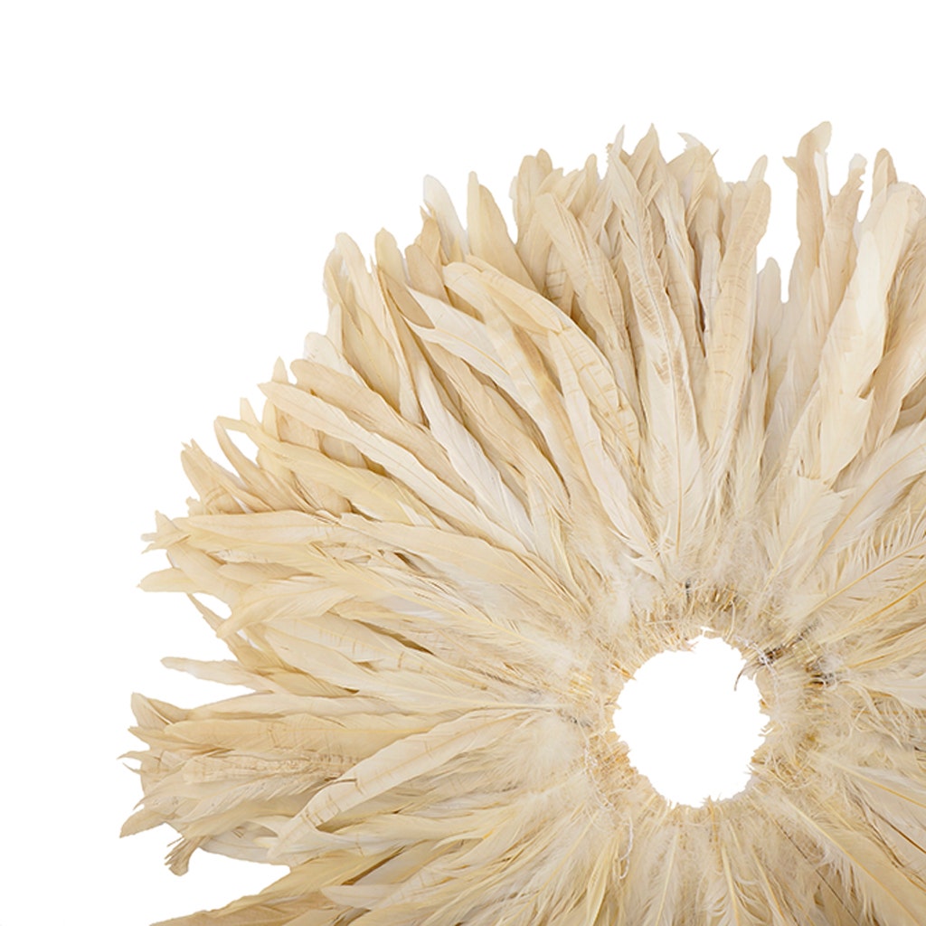Rooster Coque Tails-Bleach-Dyed - Beige