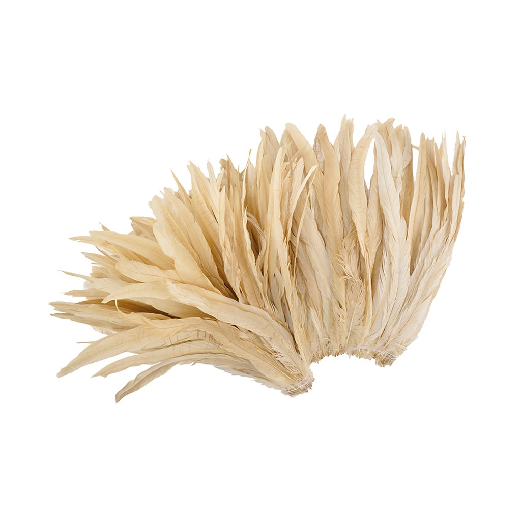 Rooster Coque Tails-Bleach-Dyed - Beige