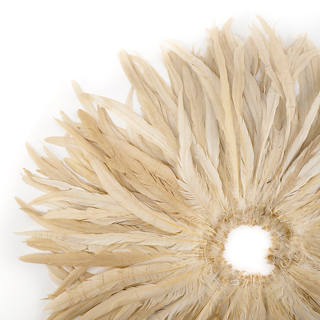 Rooster Coque Tails-Bleach-Dyed - Beige