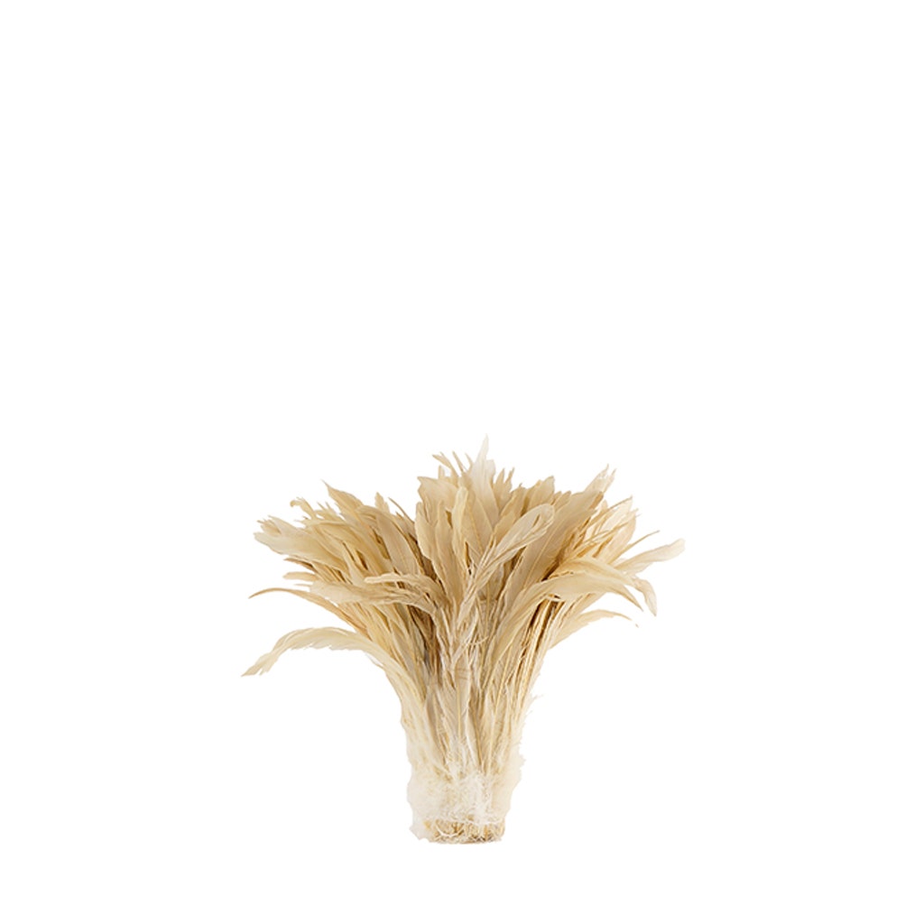 Rooster Coque Tails-Bleach-Dyed - Beige