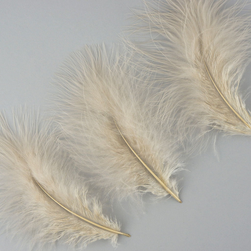 Turkey Marabou Dyed - Beige