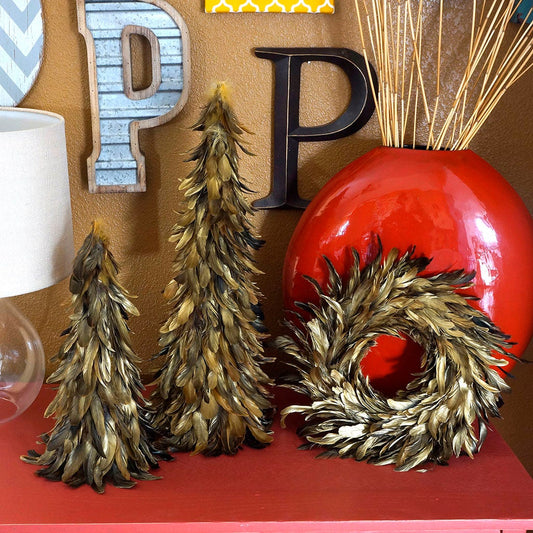 Gold Feather Tree