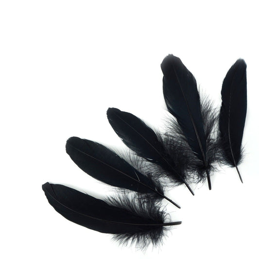 Loose Goose Satinettes Dyed - Black