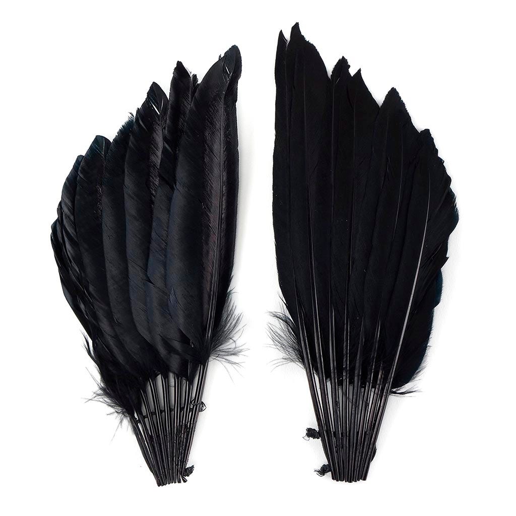 Duck Wing Fan Trim - Black