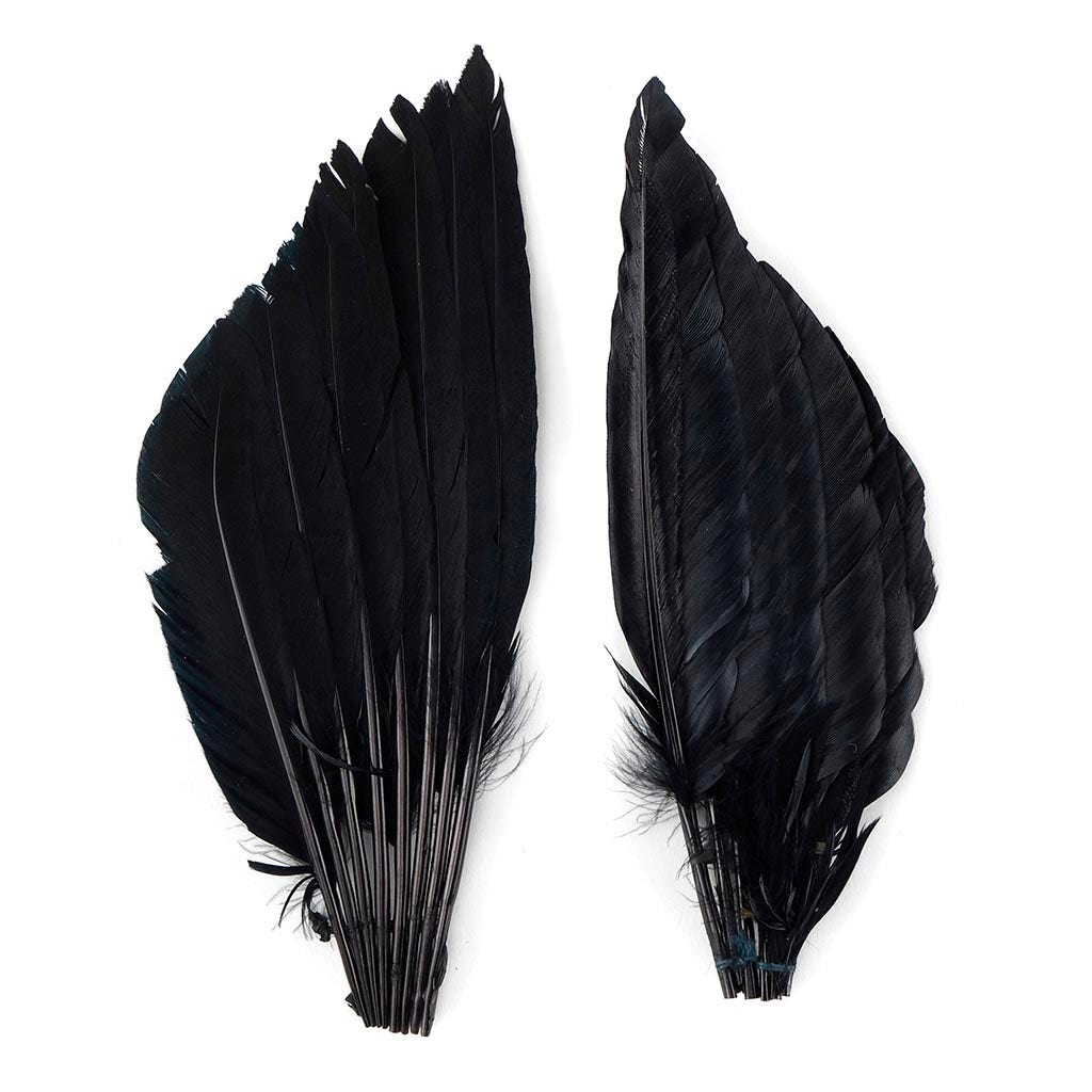 Duck Wing Fan Trim - Black